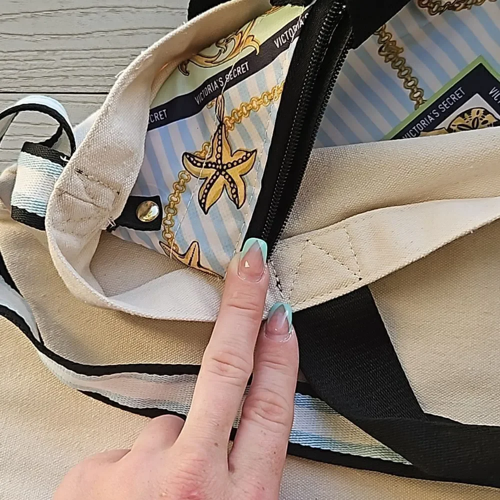 Victoria's Secret 2n1 beach tote & cooler tote